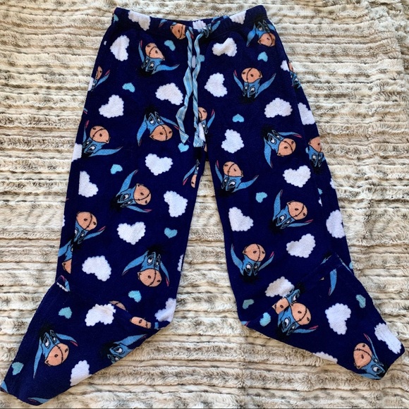 Disney Pants - Disney Eeyore Pajama Pants-Size M